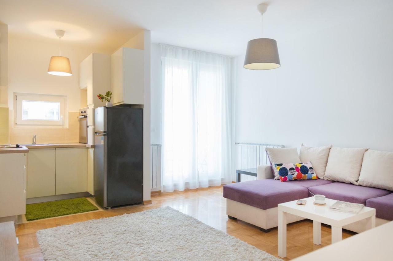 Cute And Sunny Studio In Zagreb With Balcony & Free Parking Zewnętrze zdjęcie
